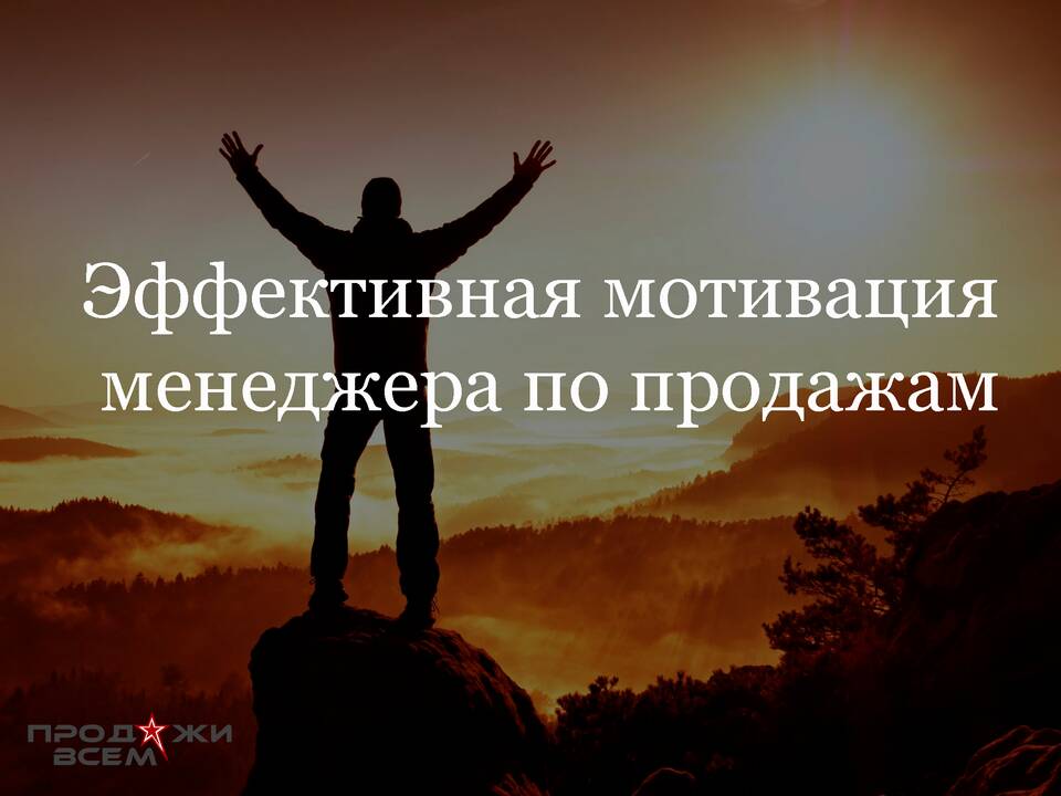 Что мотивирует продавца