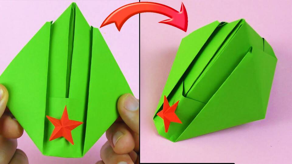 Как сделать пилотку из бумаги