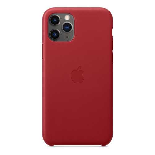 Чехол Apple для iPhone 11 Pro Leather Case - (PRODUCT)RED в Триколор ТВ