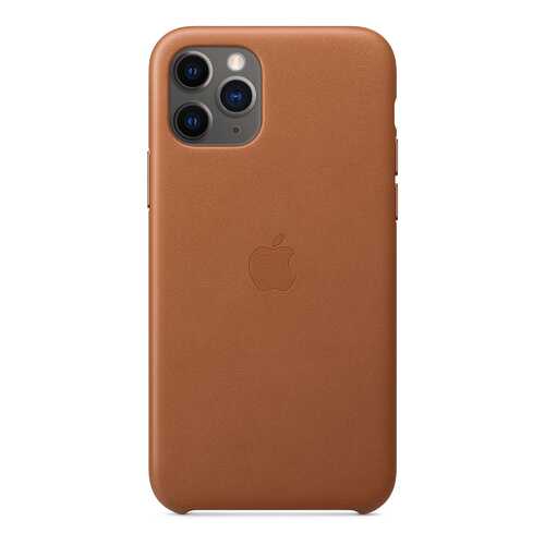 Чехол Apple для iPhone 11 Pro Leather Case - Saddle Brown в Триколор ТВ