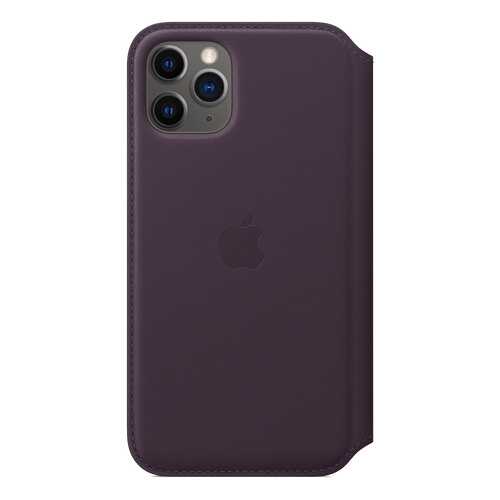 Чехол Apple для iPhone 11 Pro Leather Folio - Aubergine в Триколор ТВ