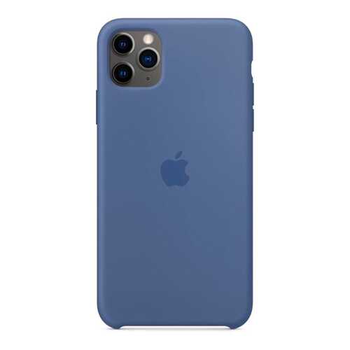 Чехол Apple для iPhone 11 Pro Max Silicone Linen Blue в Триколор ТВ