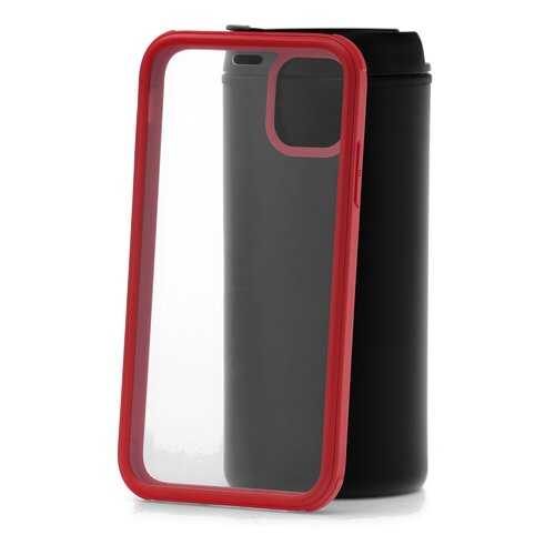 Чехол Apple iPhone 11 Kruche Flexible Side Frame Red в Триколор ТВ