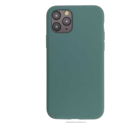 Чехол Apple iPhone 11 Pro Kruche Silicone Pine green в Триколор ТВ