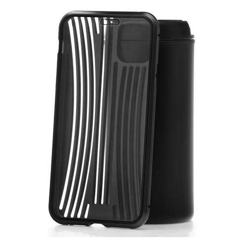 Чехол Apple iPhone 11 Pro Max Kruche Metal Suitcase Black в Триколор ТВ