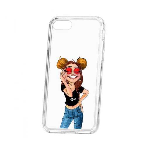 Чехол Apple iPhone 7 Kruche Print Smiling в Триколор ТВ