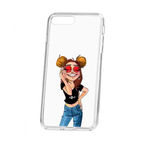 Чехол Apple iPhone 7 Plus Kruche Print Smiling в Триколор ТВ