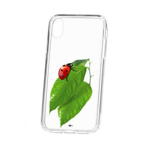 Чехол Apple iPhone XR Kruche Print Ladybug в Триколор ТВ