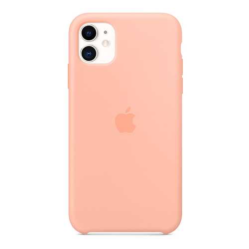 Чехол Apple Silicone Case Grapefruit для смартфона iPhone 11 (MXYX2ZM/A) в Триколор ТВ