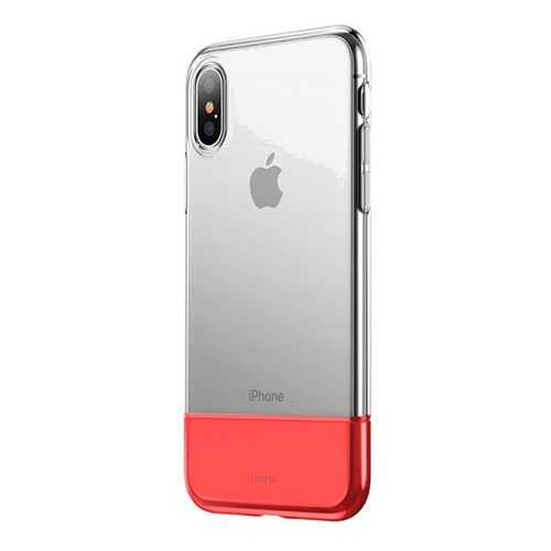 Чехол Baseus Soft And Hard для iPhone XS Max Red в Триколор ТВ