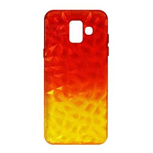 Чехол Crystal Krutoff для Samsung Galaxy A6 (SM-A600) Yellow/Red в Триколор ТВ