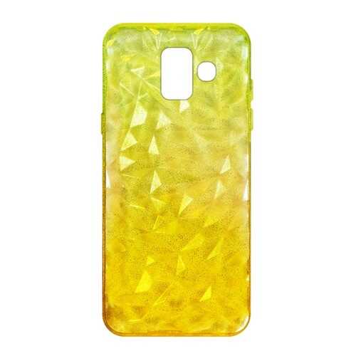 Чехол Crystal Krutoff для Samsung Galaxy A6 (SM-A600) Yellow в Триколор ТВ