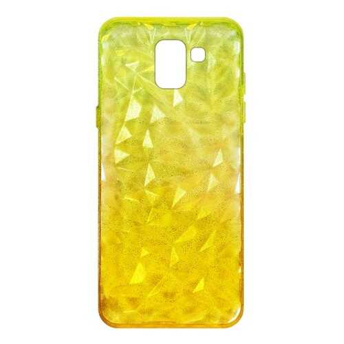 Чехол Crystal Krutoff для Samsung Galaxy J6 2018 (SM-J600) Yellow в Триколор ТВ