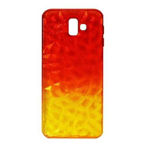 Чехол Crystal Krutoff для Samsung Galaxy J6+ (SM-J610) Yellow/Red в Триколор ТВ