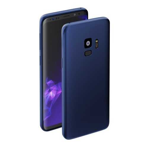 Чехол Deppa Case Silk для Samsung Galaxy S9 Metallic Blue в Триколор ТВ