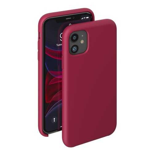 Чехол Deppa Liquid Silicone Case для Apple iPhone 11 Red в Триколор ТВ