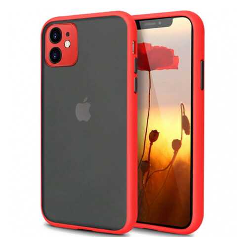 Чехол Epik для iPhone 11 с защитой камеры Red в Триколор ТВ