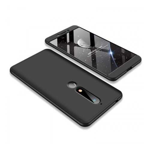 Чехол GKK LikGus для Nokia 6.1 Black / Silver в Триколор ТВ