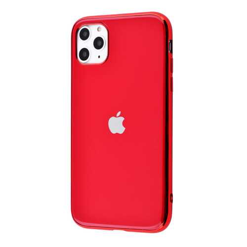 Чехол GLOSSY LOGO для Apple iPhone 11 Pro Red в Триколор ТВ