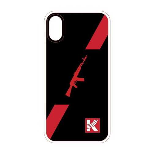 Чехол КАЛАШНИКОВ для Apple iPhone X/iPhone XS Black/Red в Триколор ТВ