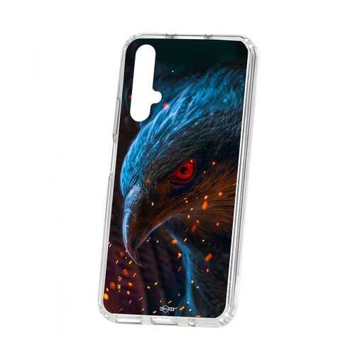 Чехол Kruche Huawei Honor 20 Print Орел в Триколор ТВ