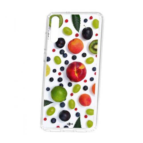 Чехол Kruche Huawei P20 Print Fruits в Триколор ТВ