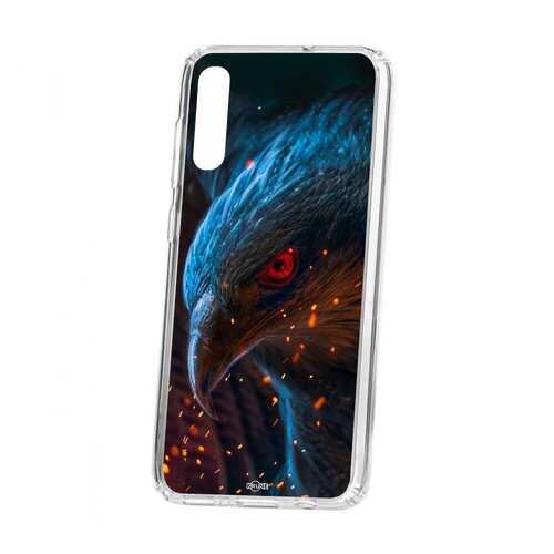 Чехол Kruche Samsung Galaxy A70 2019 Print Орел в Триколор ТВ