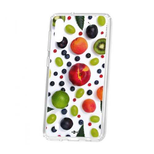 Чехол Kruche Samsung Galaxy M10 Print Fruits в Триколор ТВ