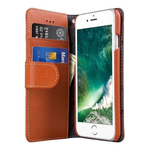 Чехол Melkco для Apple iPhone 7/8 - Wallet Book Type Orange в Триколор ТВ