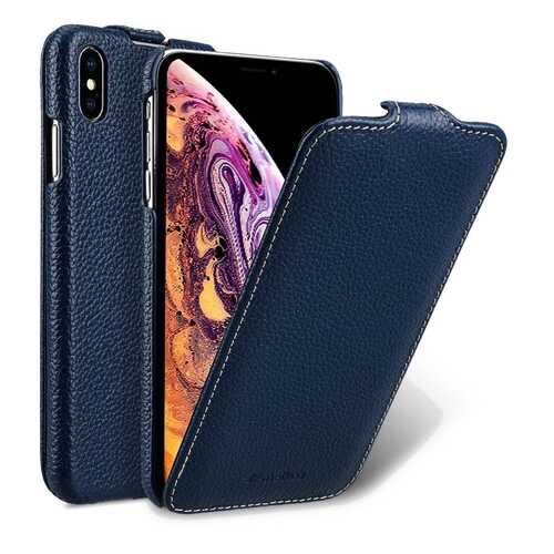 Чехол Melkco для Apple iPhone Xs Max Blue в Триколор ТВ