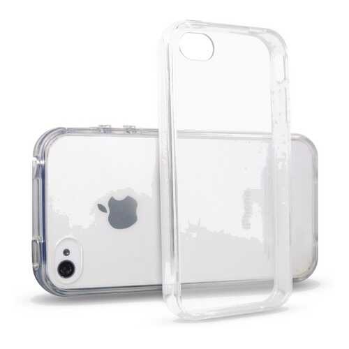 Чехол MyPads для iPhone 4/ 4S Transparent в Триколор ТВ