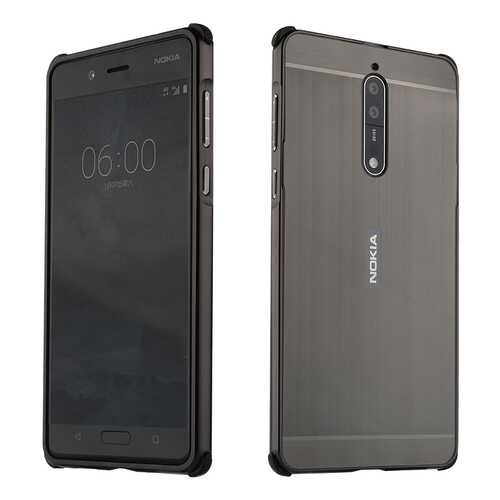 Чехол MyPads для Nokia 8 Black в Триколор ТВ