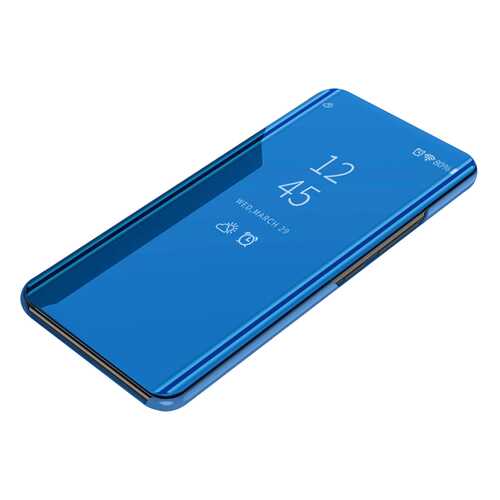 Чехол MyPads для Oppo F5 View Cover Blue в Триколор ТВ