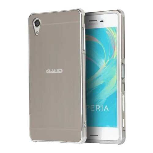 Чехол MyPads для Sony Xperia X Performance Silver в Триколор ТВ