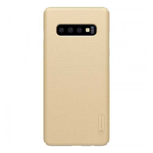 Чехол Nillkin Matte для Samsung Galaxy S10+ Gold в Триколор ТВ