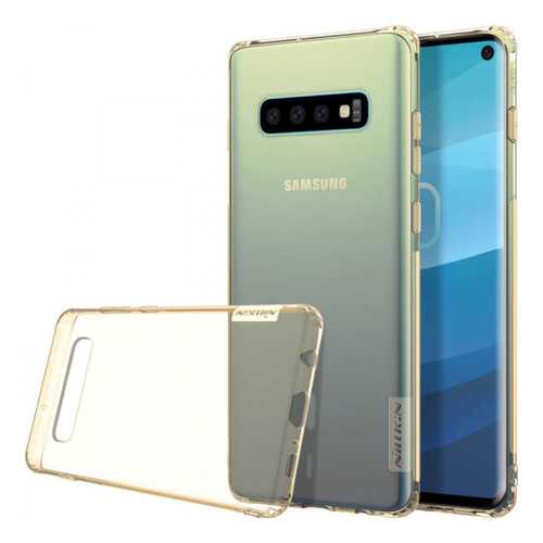 Чехол Nillkin Nature Series для Samsung Galaxy S10 Gold в Триколор ТВ