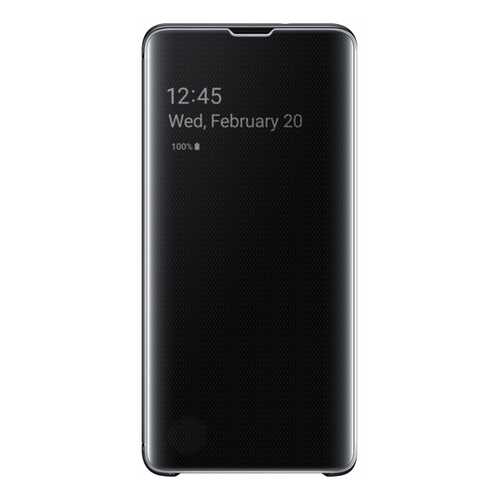 Чехол Samsung Clear View Cover для Galaxy S10 Black в Триколор ТВ