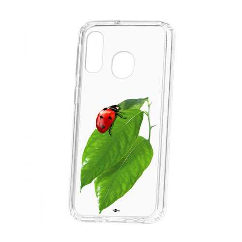 Чехол Samsung Galaxy A40 2019 Kruche Print Ladybug в Триколор ТВ