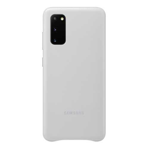 Чехол Samsung Leather Cover X1 для Galaxy S20 Silver в Триколор ТВ