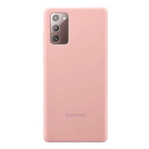 Чехол Samsung Silicone Cover для Samsung Note 20 Bronze в Триколор ТВ