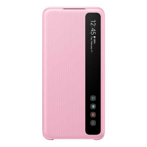 Чехол Samsung Smart Clear View Cover X1 для Galaxy S20 Pink в Триколор ТВ