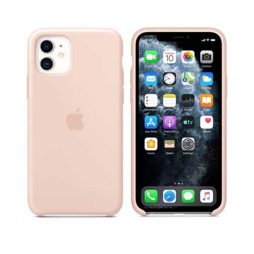 Чехол Silicone Case для Apple iPhone 11 Pink Sand (MWY12FE/A) в Триколор ТВ