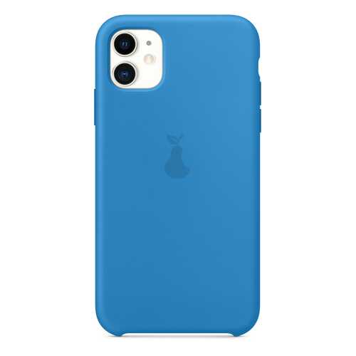 Чехол Silicone Case для iPhone 11, голубой, SCIP11-12-SURF в Триколор ТВ