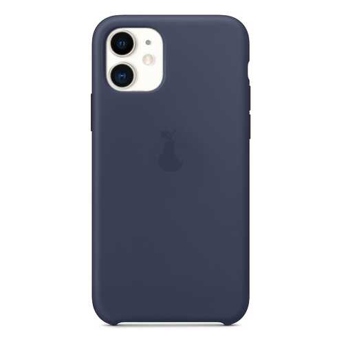 Чехол Silicone Case для iPhone 11 Premium, Dark Blue, SCPQIP11-02-MIDN в Триколор ТВ