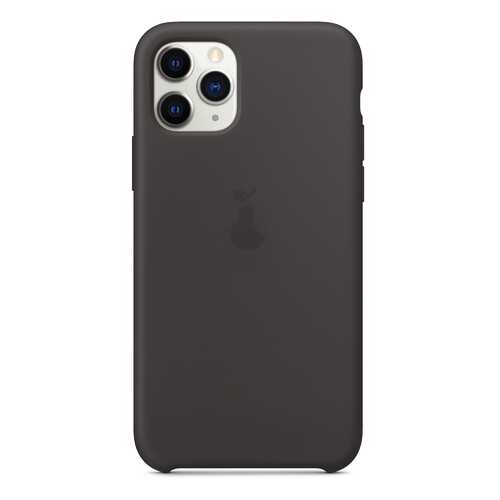 Чехол Silicone Case для iPhone 11 Pro Max Премиум, черный, SCPQIP11PM-18-BLAC в Триколор ТВ