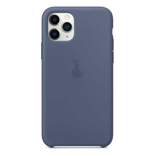 Чехол Silicone Case для iPhone 11 Pro Max Премиум, синий, SCPQIP11PM-56-ALAS в Триколор ТВ