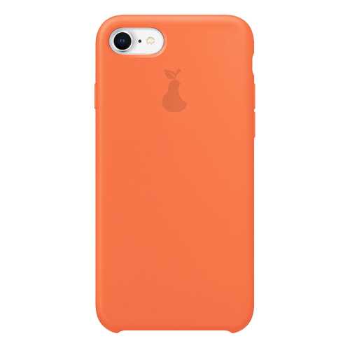 Чехол Silicone Case для iPhone 7/8, оранжевый, SCIP78-02-CLEM в Триколор ТВ