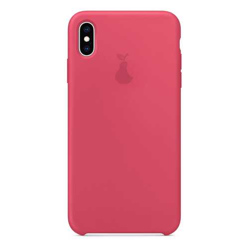 Чехол Silicone Case для iPhone X/XS, Corall, SCIPXXS-11-POME в Триколор ТВ