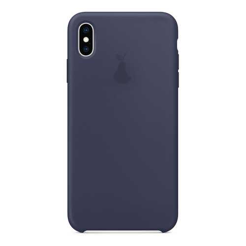 Чехол Silicone Case для iPhone X/XS, Dark Blue, SCIPXXS-08-MIDN в Триколор ТВ