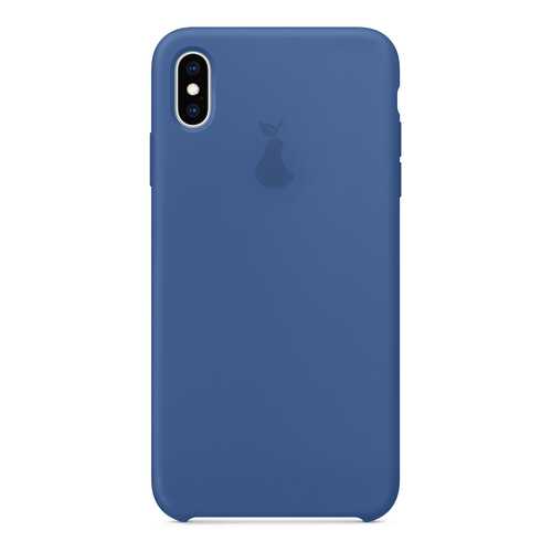 Чехол Silicone Case для iPhone X/XS Премиум, синий, SCPQIPXXS-46-ALAS в Триколор ТВ